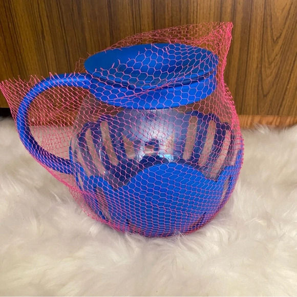 BNWOT Evolution micro-pop microwave popcorn popper in blue - Picture 2 of 11